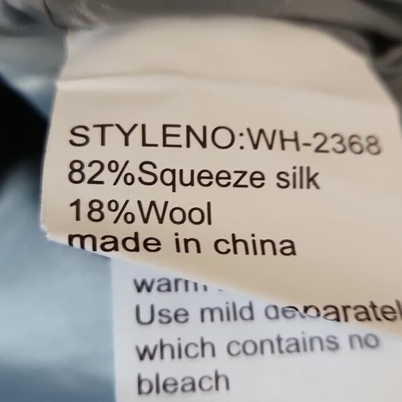 NWOT JOHNNIE-O | silk wool retro plaid dress workwear Green houndstooth Sz SMALL - Picture 7 of 7